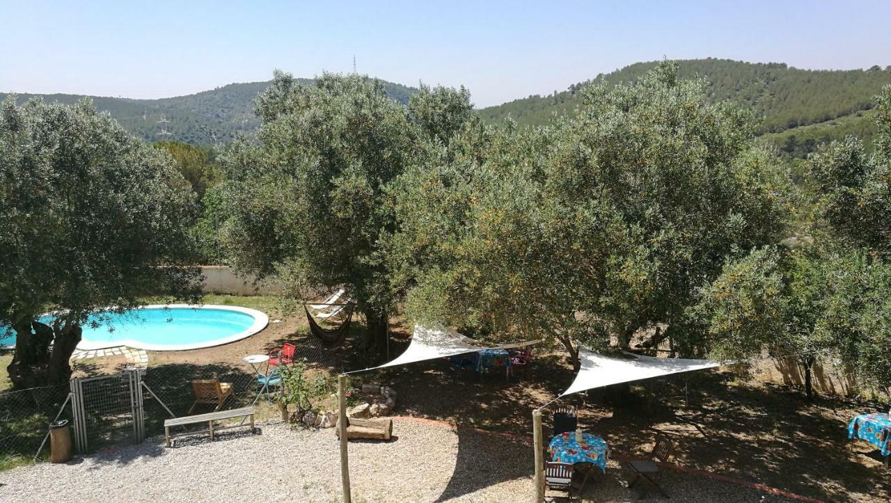 Maset Del Garraf Guest House Olesa de Bonesvalls ภายนอก รูปภาพ